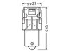 PY21W amber LED bulbs Osram LEDriving® SL - BAU15s