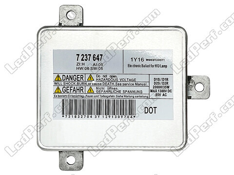 Front view of the Xenon ballast for BMW Serie 7 (F01 F02)