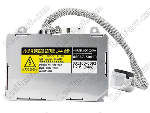 Front view of the Xenon ballast for Toyota Avensis MK2