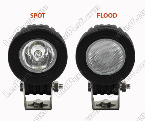 KTM SMC 690 (2018 - 2023) Spotlight VS Floodlight beam