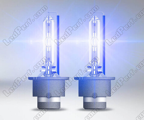 Bluish Light Xenon Bulbs D2S Osram Xenarc Cool Blue Boost 7000K - 66240CBB-2HB