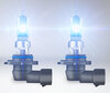 HB3 halogen bulbs Osram Cool Blue Intense producing LED effect lighting