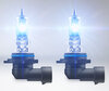 HB4 halogen bulbs Osram Cool Blue Intense producing LED effect lighting