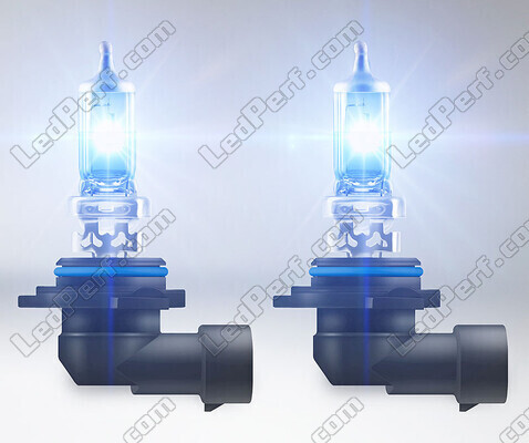 HB4 halogen bulbs Osram Cool Blue Intense producing LED effect lighting