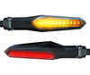 Dynamic LED turn signals + brake lights for Moto-Guzzi Breva 750