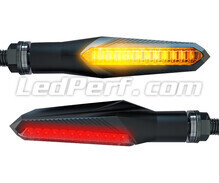 Dynamic LED turn signals + brake lights for Kawasaki ER-5