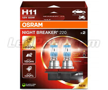 Pack of 2 H11 OSRAM Night Breaker® 220 bulbs - 64211NB220-2HB